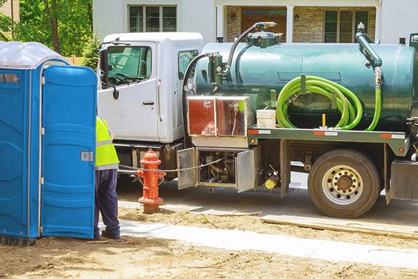 staff at Gaines Porta Potty Rental