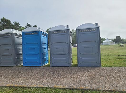 our team regularly cleans and maintains the special event restrooms throughout the period of your event to ensure they're always in pristine condition